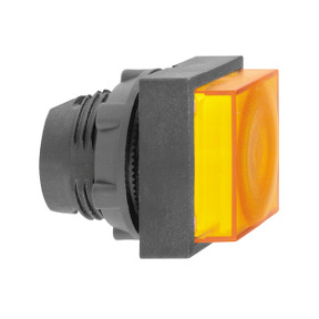 Cabeza pulsador cuadrado saliente luminoso naranja ø 22 ref. ZB5CW153 Schneider Electric [PLAZO 3-6 SEMANAS]