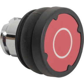 Cabeza pulsador entornos severos - rojo - con marcaje ref. ZB4BC48021 Schneider Electric [PLAZO 3-6 SEMANAS]