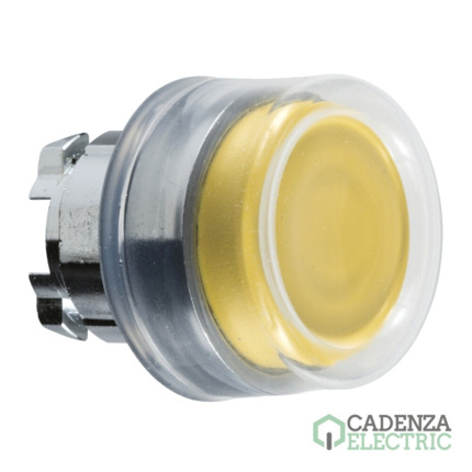 Compra Cabeza pulsador goma amarilla ref. ZB4BP5 Schneider Electric al mejor precio | Cadenza Electric
