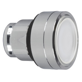 Cabeza pulsador luminoso  ZB4BA18 Schneider Precio 54% Desc.