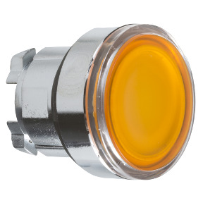 Comprar CABEZA PULSADOR LUMINOSO LED AMARILLO ref. ZB4BW353 precio