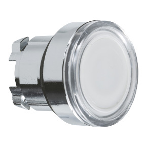 CABEZA PULSADOR LUMINOSO LED BLANCO   ref. ZB4BW313