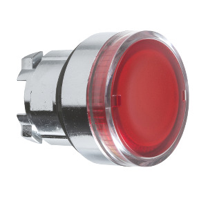 Comprar CABEZA PULSADOR LUMINOSO ROJO ref. ZB4BW34 precio 5,55 €