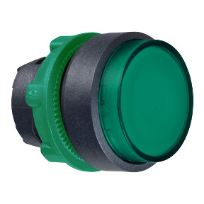 Cabeza pulsador luminoso saliente verde ø 22 pulsar-pulsar ref. ZB5AH33 Schneider Electric [PLAZO 3-6 SEMANAS]