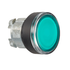 Cabeza pulsador luminoso verde ø 22 ref. ZB4BW3337 Schneider Electric [PLAZO 3-6 SEMANAS]