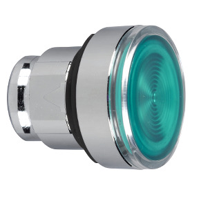 Cabeza pulsador luminoso verde led ø22 ref. ZB4BW333S Schneider Electric [PLAZO 3-6 SEMANAS]