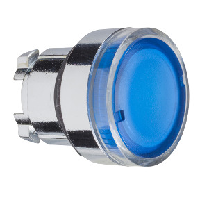 Comprar CABEZA PULSADOR LUM.RASANTE AZUL ref. ZB4BW36 precio 5,55