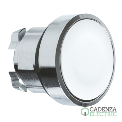 Compra Cabeza pulsador rasante blanco ref. ZB4BA1 Schneider Electric al mejor precio | Cadenza Electric