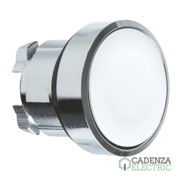 Cabeza pulsador rasante blanco ref. ZB4BA1 Schneider Electric