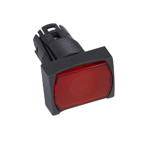 Cabeza pulsador rectangular luminoso rojo ø 16 ref. ZB6DW4 Schneider Electric [PLAZO 3-6 SEMANAS]