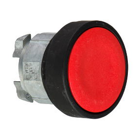 Cabeza pulsador rojo ø 22 ZB4BA47 Schneider Precio 54% Desc.