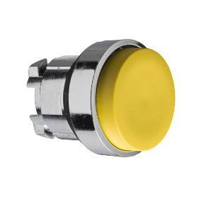 Cabeza pulsador saliente amarillo ø 22 pulsar-pulsar ref. ZB4BH5 Schneider Electric [PLAZO 3-6 SEMANAS]