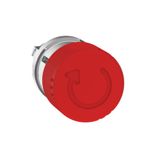 Cabeza pulsador seta ø30mm rojo Ref. ZB4BS834 Precio 19,5€.
