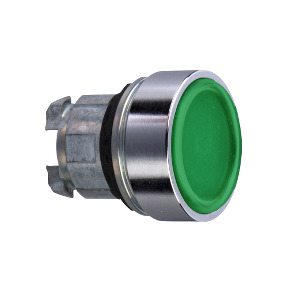 cabeza pulsador verde Ø22 ZB4BA34 Schneider Precio 54% Desc.