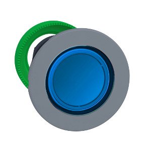 CABEZA PULS.FLUSH LUM.AZUL LED COL.GR. ref. ZB5FW363C0 Schneider Electric [PLAZO 3-6 SEMANAS]