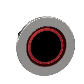 CABEZA PULS.FLUSH LUM.ROJO LED ANILLO LUM. ref. ZB4FW943 Schneider Electric [PLAZO 3-6 SEMANAS]