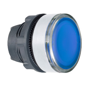 CABEZA PULS.LUM.AZUL LED PARA ETIQUETA COL.BL. ref. ZB5AA68C1 Schneider Electric [PLAZO 3-6 SEMANAS]