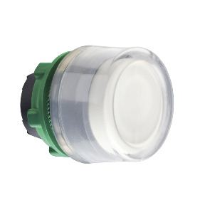 CABEZA PULS.LUM.BLANCO CON CAP.TRANSP.LED COL.GR. ref. ZB5AW513C0 Schneider Electric [PLAZO 3-6 SEMANAS]