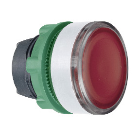 CABEZA PULS.LUM.ROJO LED LENT.EST.COL.BL. ref. ZB5AW343SC1 Schneider Electric [PLAZO 3-6 SEMANAS]