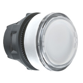 CABEZA PULS.LUM.TRANSP.LED PARA ETIQUETA COL.BL. ref. ZB5AA18C1 Schneider Electric [PLAZO 3-6 SEMANAS]