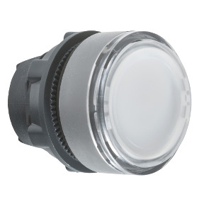 CABEZA PULS.LUM.TRANSP.LED PARA ETIQUETA COL.GR. ref. ZB5AA18C0 Schneider Electric [PLAZO 3-6 SEMANAS]