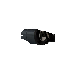 Cabeza selector llave 455 con embellecedor metal negro ø22 2 posiciones fijas ref. ZB4BG47 Schneider Electric [PLAZO 3-6 SEMANAS