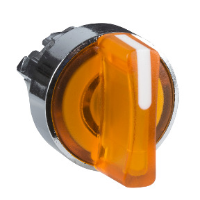 Comprar CABEZA SELECTOR LUMINOSO 2 POS. FIJAS AMARILLO ref. ZB4BK12