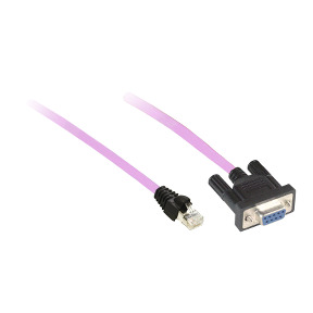 cable CANopen - 1 x RJ45 - cable 1 m ref. TCSCCN4F3M1T Schneider Electric [PLAZO 3-6 SEMANAS]