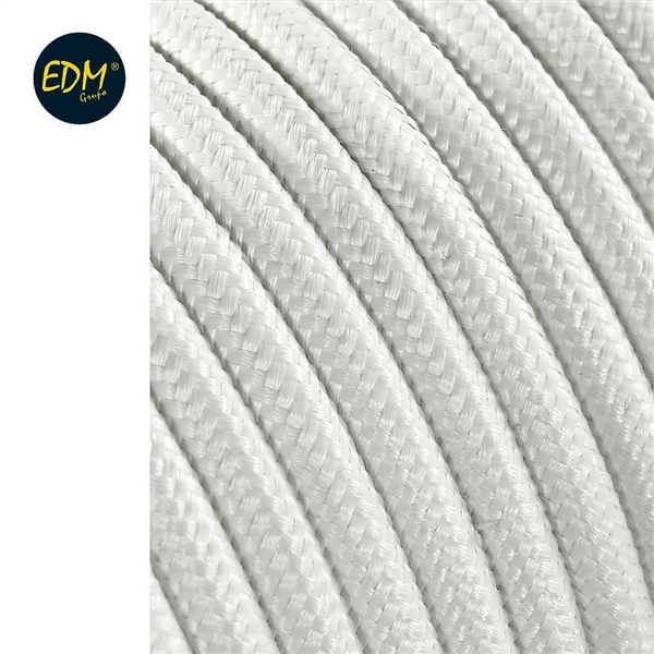 CABLE CORDON TUBULAIRE  2X0,75MM C01 BLANCO 25MTS