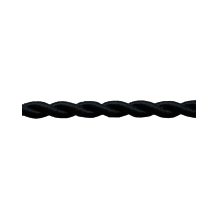 comprar CABLE  2X0,75MM C-41 NEGRO SEDA  25 METROS  precio 3,54 €