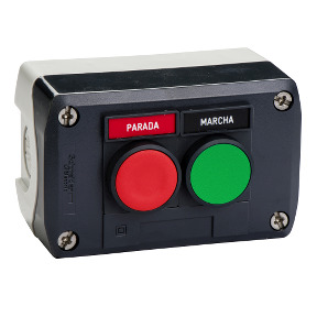 CAJA 2 PULS.VERDE-ROJO ETIQ.MARCHA-PA" ref. XALD2114 Schneider Electric [PLAZO 3-6 SEMANAS]