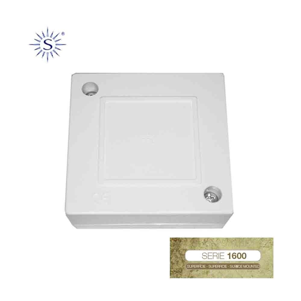 CAJA EMPALME BLANCO/NIEVE