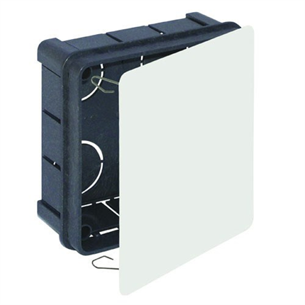 comprar Caja Empotrar Registro Con Tapa 100x100x45 mm.  precio 1,36 €