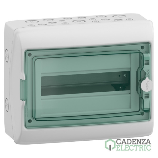 Caja estanca; Kaedra; Superfície; 1 Fila; 12 Módulos ref. 13981 Schneider Electric