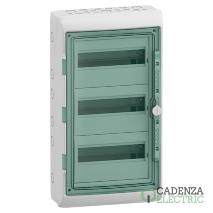 Compra Caja estanca; Kaedra; Superfície; 3 Filas; 36 Módulos ref. 13985 Schneider Electric al mejor precio | Cadenza Electric