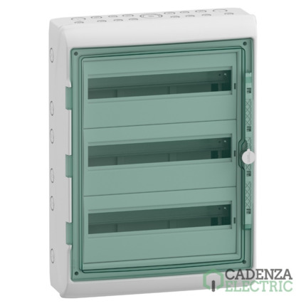 Compra Caja estanca; Kaedra; Superfície; 3 Filas; 54 Módulos ref. 13986 Schneider Electric al mejor precio | Cadenza Electric