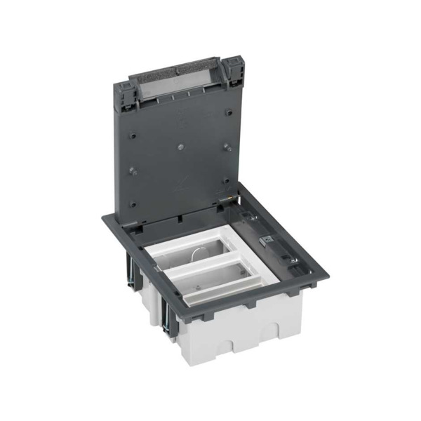 CAJA SUELO 90MM 3 MOD GRIS Simon ref. 52050103-035