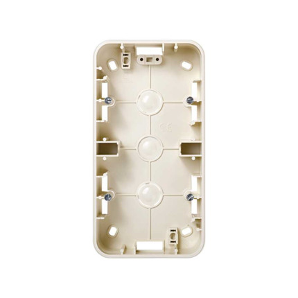 Comprar CAJA SUPERFICIE 2 ELEMENTOS (ALTA) Simon ref. 75761-31 al mejor precio | Cadenza Elecric