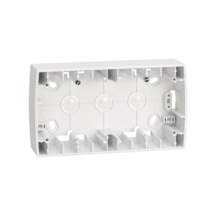 Comprar CAJA SUPERFICIE ALTA 2 ELEMENTOS Simon ref. 82761-30 al mejor precio | Cadenza Elecric