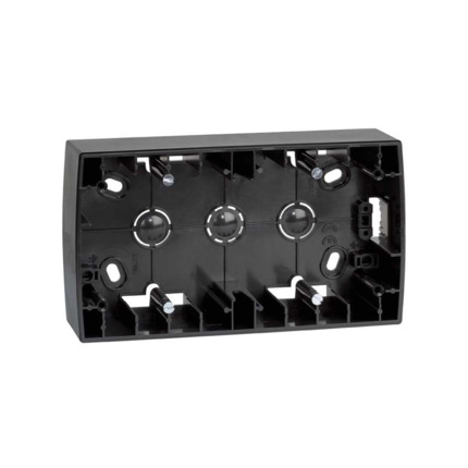 Comprar CAJA SUPERFICIE ALTA 2 ELEMENTOS Simon ref. 82761-38 al mejor precio | Cadenza Elecric