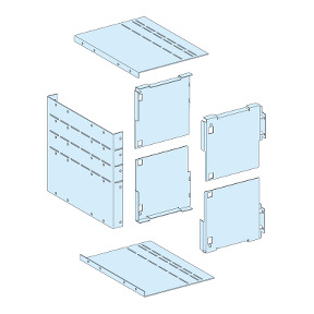 Cajón forma 4b conexión trasladada, 4 a 6 módulos (ancho 200 mm) ref. 4954 Schneider Electric [PLAZO 3-6 SEMANAS]