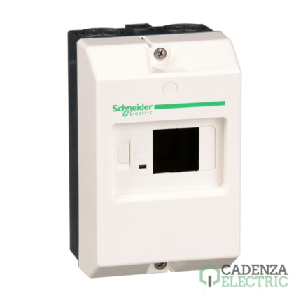Compra Carcasa vacía, para Tesys GV2ME, IP41 ref. GV2MC01 Schneider Electric al mejor precio | Cadenza Electric