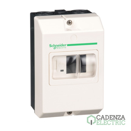 Compra Carcasa vacía, para Tesys GV2ME, IP55 ref. GV2MC02 Schneider Electric al mejor precio | Cadenza Electric