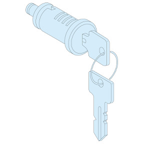 Cerradura + 1 llave 405 ref. 8940 Schneider Electric