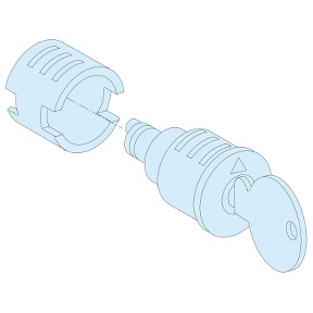 Cerradura G IP55 + 2 llaves 1242 E ref. 9942 Schneider Electric [PLAZO 3-6 SEMANAS]