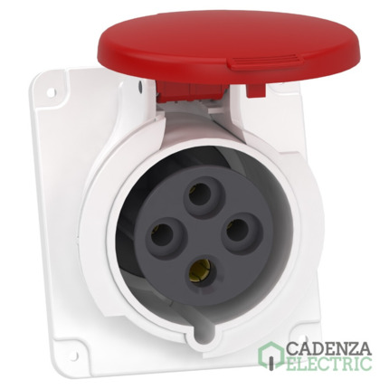 Compra Clavija aérea; PK PratiKa Tornillo; 3P+T; 32 A; IP 44; 380 - 415 V ref. PKF32F434 Schneider Electric al mejor precio | Cadenza Electric