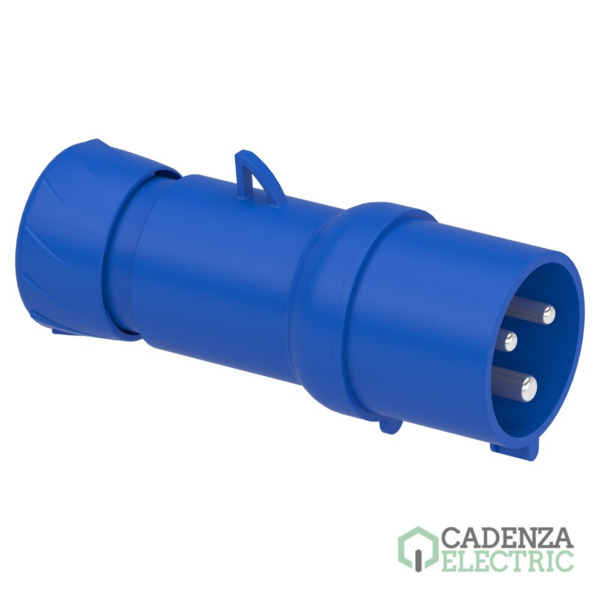 Clavija de conmutación PK Patrika tornillo 32 A IP44 220 V 2P+T 50-60 Hz ref. PKX32M423 Schneider Electric
