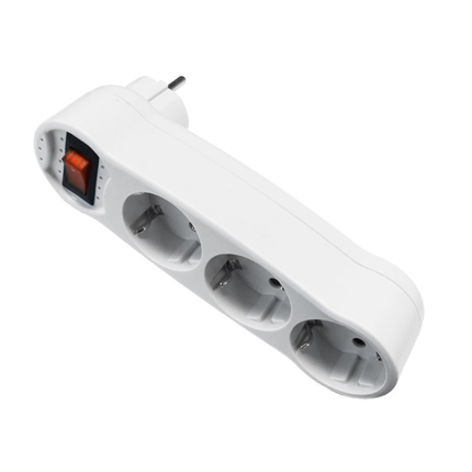 comprar CLAVIJA TRIPLE CON INTERRUPTOR ENVASADO  precio 7,67 €