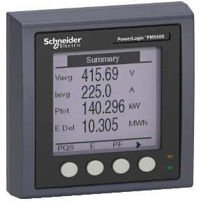 C.med.el. PM5563 c/1 mód, 2 Eth hasta arm 63- 1,1 M 4ED/2SD, 52 al. - c/pant rem ref. METSEPM5563RD Schneider Electric [PLAZO 8-