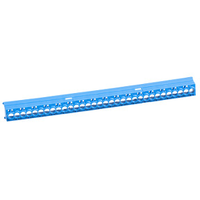 cobertura IP2 para bloco terminal com 16, 22 e 32 orifícios - azul ref. 13587 Schneider Electric [PLAZO 3-6 SEMANAS]